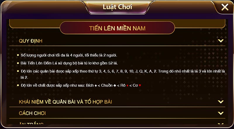 Cách chơi tiến lên Zowin từ cơ bản đến nâng cao