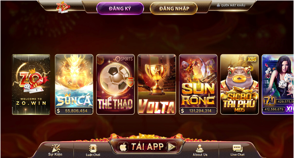 Những lý do nên tải app của cổng game Zowin